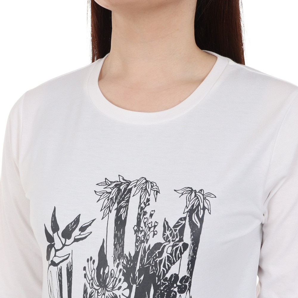 アイスピーク（ICEPEAK）（レディース）北欧デザイン ムーミン谷 ヘムレンさん 長袖Tシャツ ムーミン PAIA M54773 980
