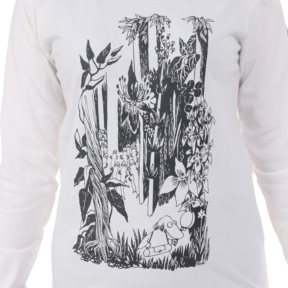 アイスピーク（ICEPEAK）（レディース）北欧デザイン ムーミン谷 ヘムレンさん 長袖Tシャツ ムーミン PAIA M54773 980