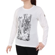 (レディース)北欧デザイン ムーミン谷 ヘムレンさん 長袖Tシャツ ムーミン PAIA M54773 980