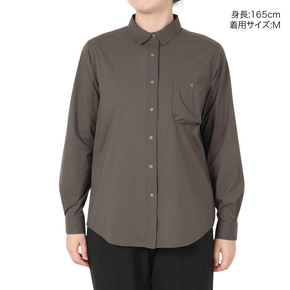 マーモット（Marmot）（レディース）撥水 通気性 抜群 長袖シャツ Ws Light Lipsop Shirts TSSWS402-DGG