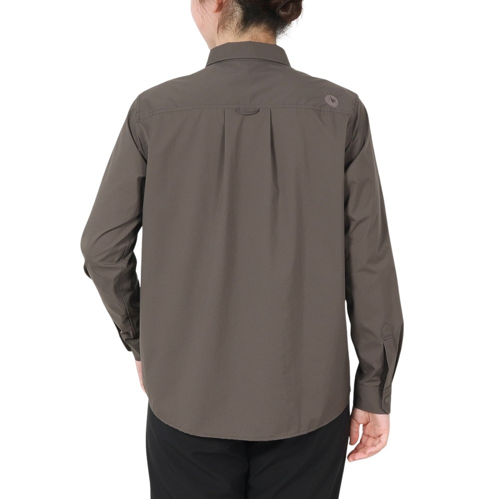 マーモット（Marmot）（レディース）撥水 通気性 抜群 長袖シャツ Ws Light Lipsop Shirts TSSWS402-DGG