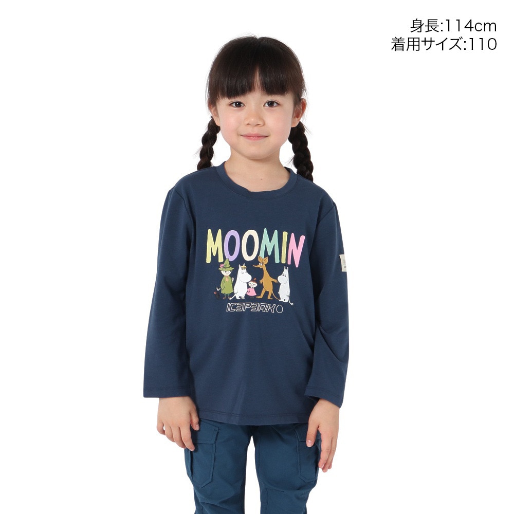 アイスピーク（ICEPEAK）（キッズ）長袖Tシャツ カジュアル UNDERWOOD CHILD 51631 652 393