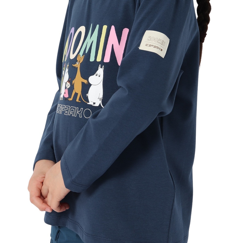 アイスピーク（ICEPEAK）（キッズ）長袖Tシャツ カジュアル UNDERWOOD CHILD 51631 652 393