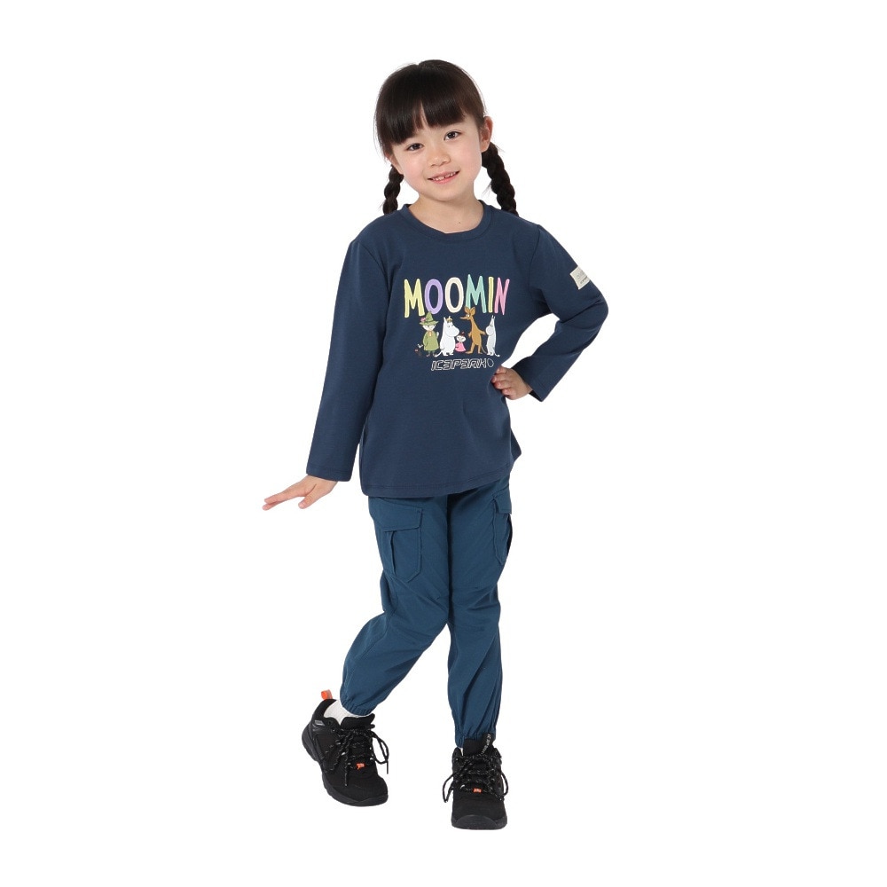 アイスピーク（ICEPEAK）（キッズ）長袖Tシャツ カジュアル UNDERWOOD CHILD 51631 652 393