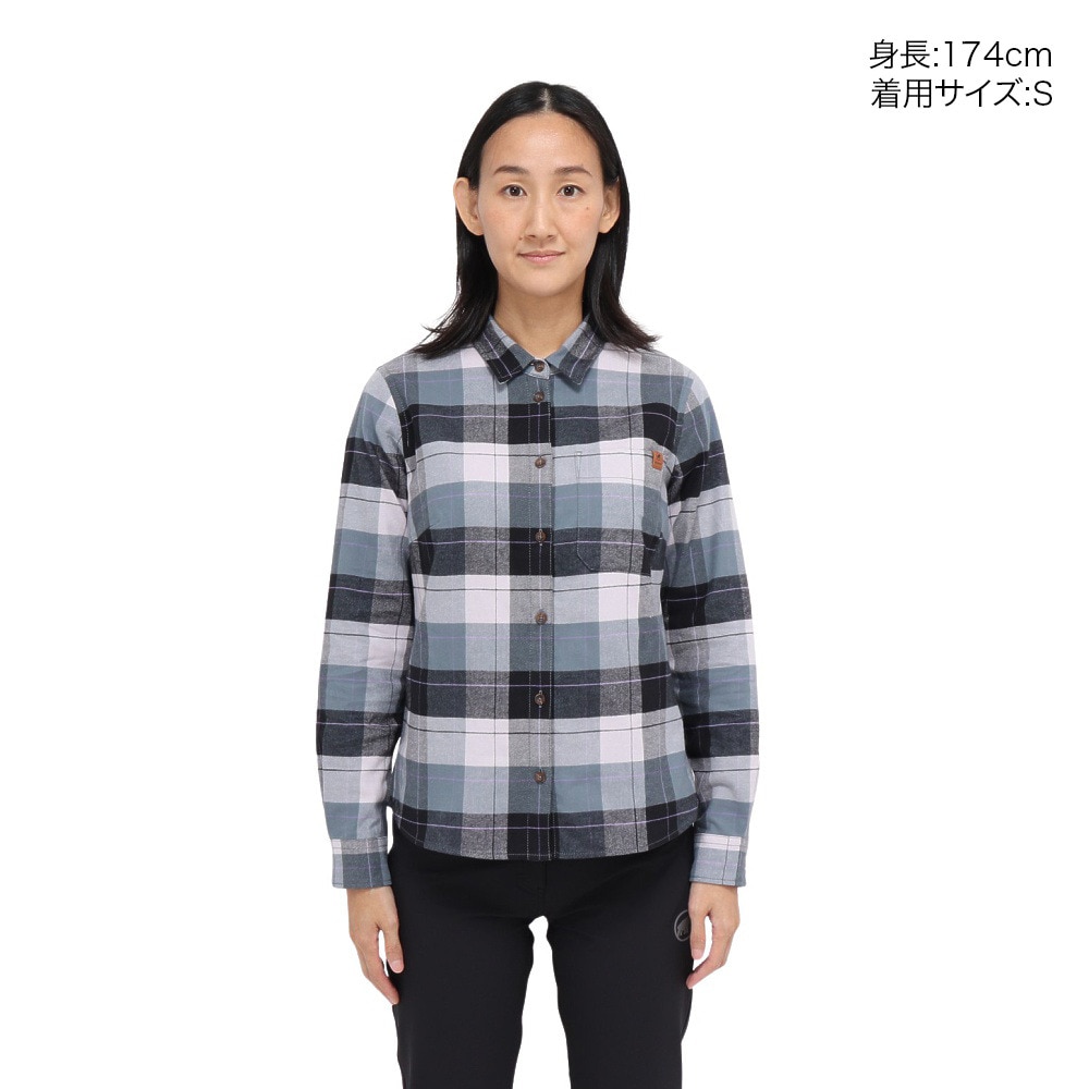 マムート（MAMMUT）（レディース）長袖シャツ カジュアル Trovat A 1015-01491-6446