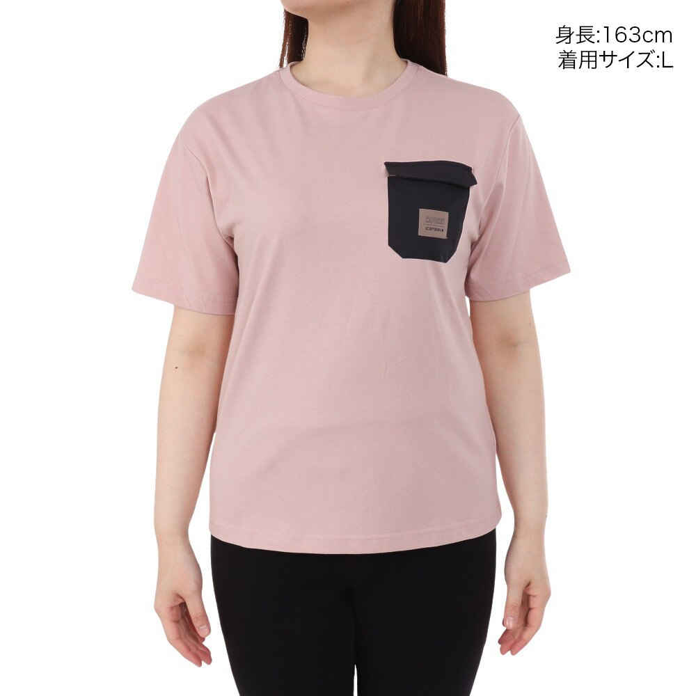 アイスピーク（ICEPEAK）（レディース）北欧デザイン オーガニックコットン使用 ムーミン 半袖Tシャツ PLATTE M54774 601