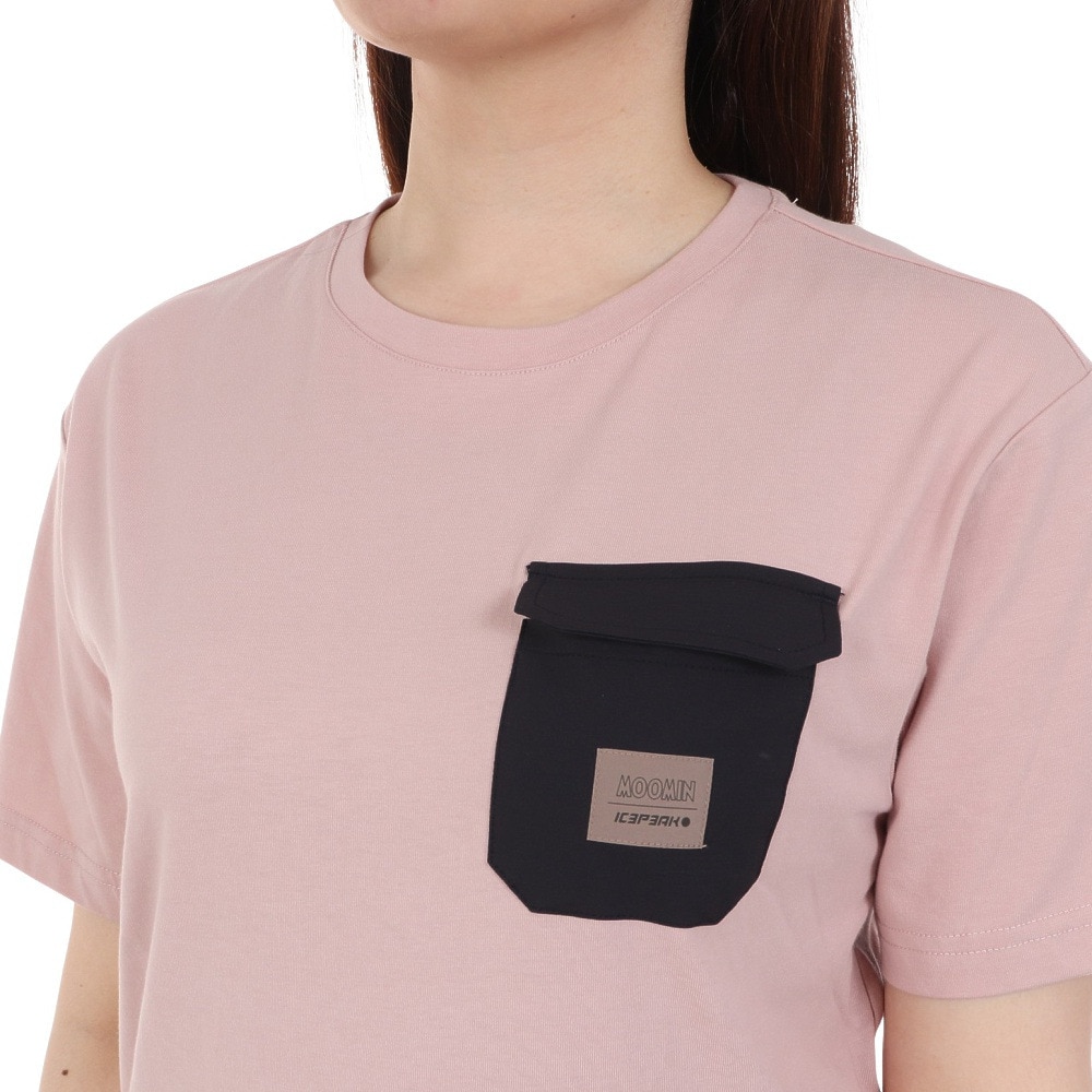 アイスピーク（ICEPEAK）（レディース）北欧デザイン オーガニックコットン使用 ムーミン 半袖Tシャツ PLATTE M54774 601
