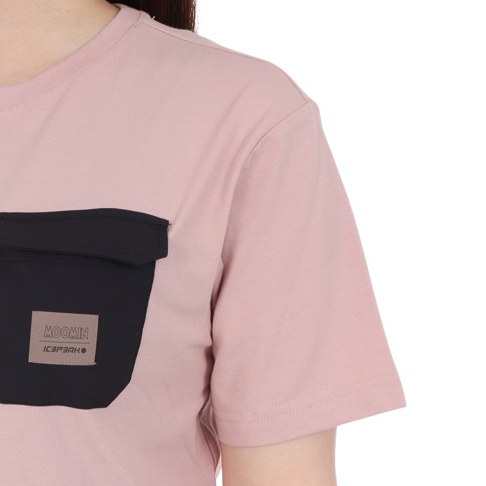 アイスピーク（ICEPEAK）（レディース）北欧デザイン オーガニックコットン使用 ムーミン 半袖Tシャツ PLATTE M54774 601