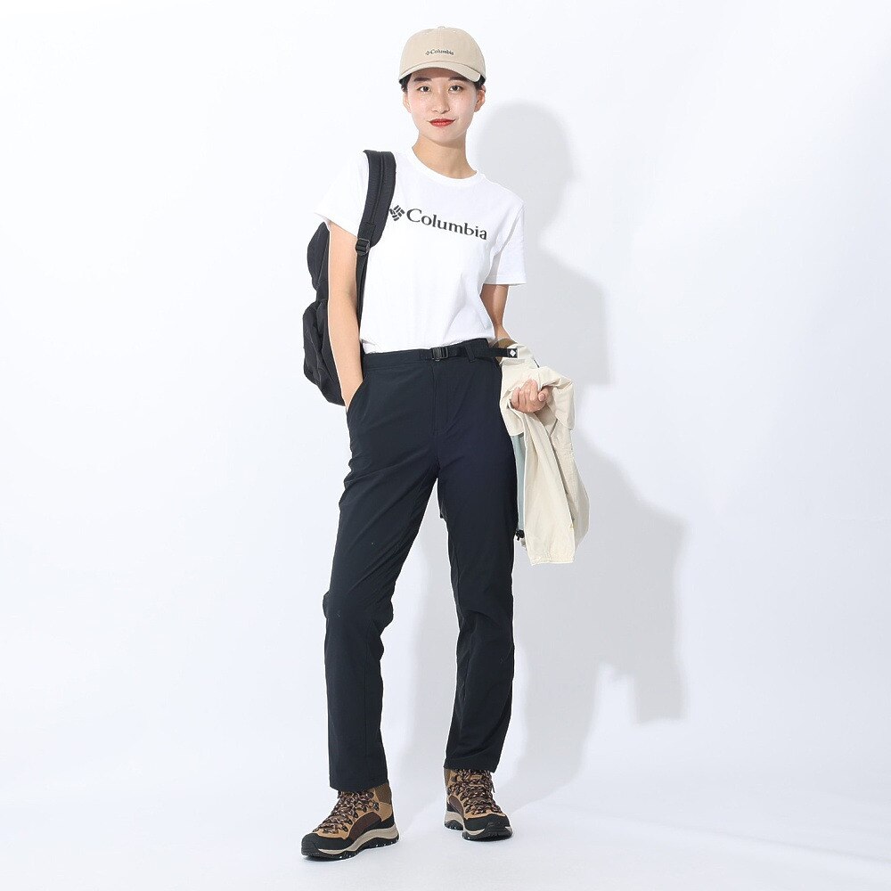 コロンビア（Columbia）（レディース）パンツ ボトム タイムトゥートレイルパンツ XL9049 010 ブラック