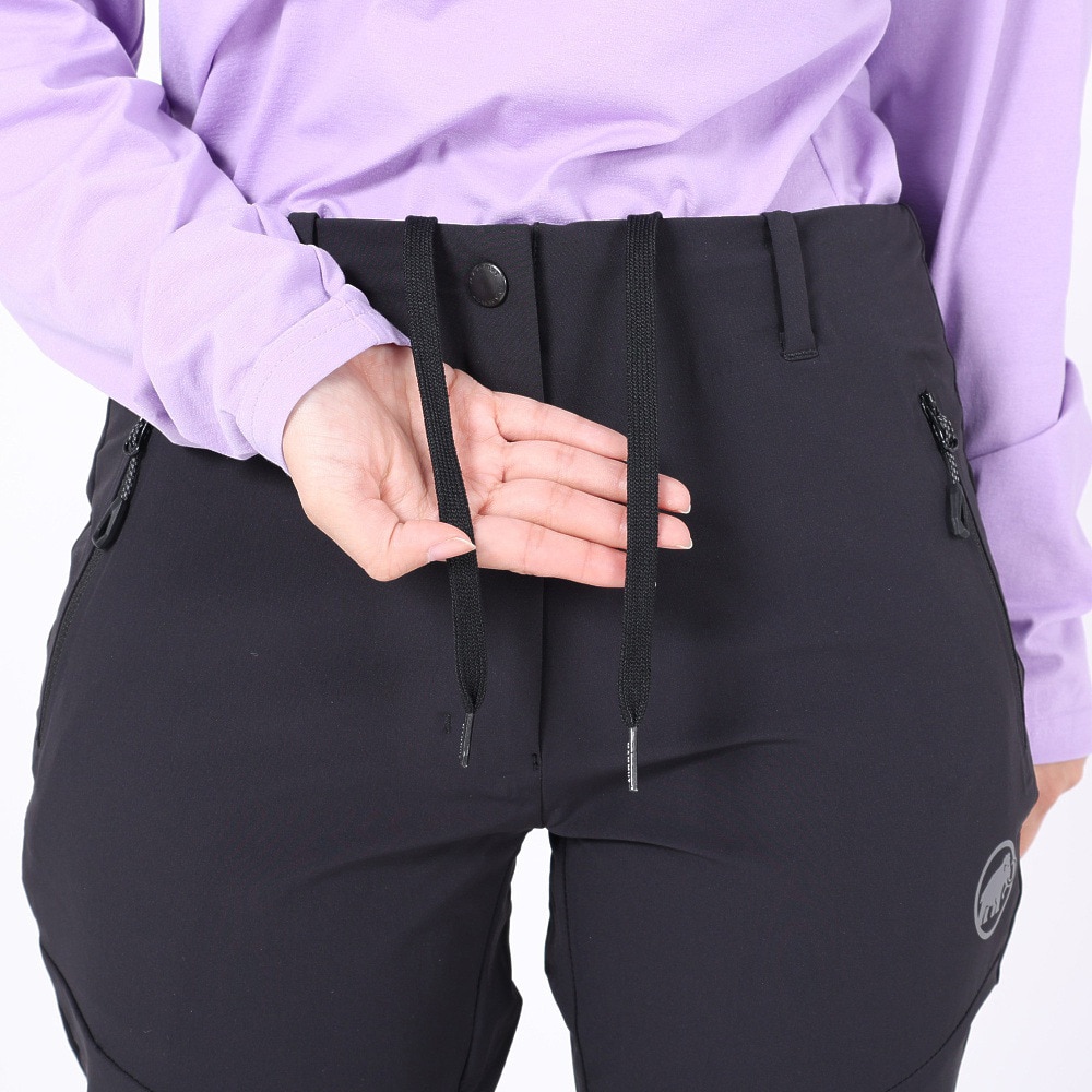 マムート（MAMMUT）（レディース）EUROサイズ パンツ ボトム Trekkers 3.0 SO Pants AF Women 1021-00810-0001 ブラック