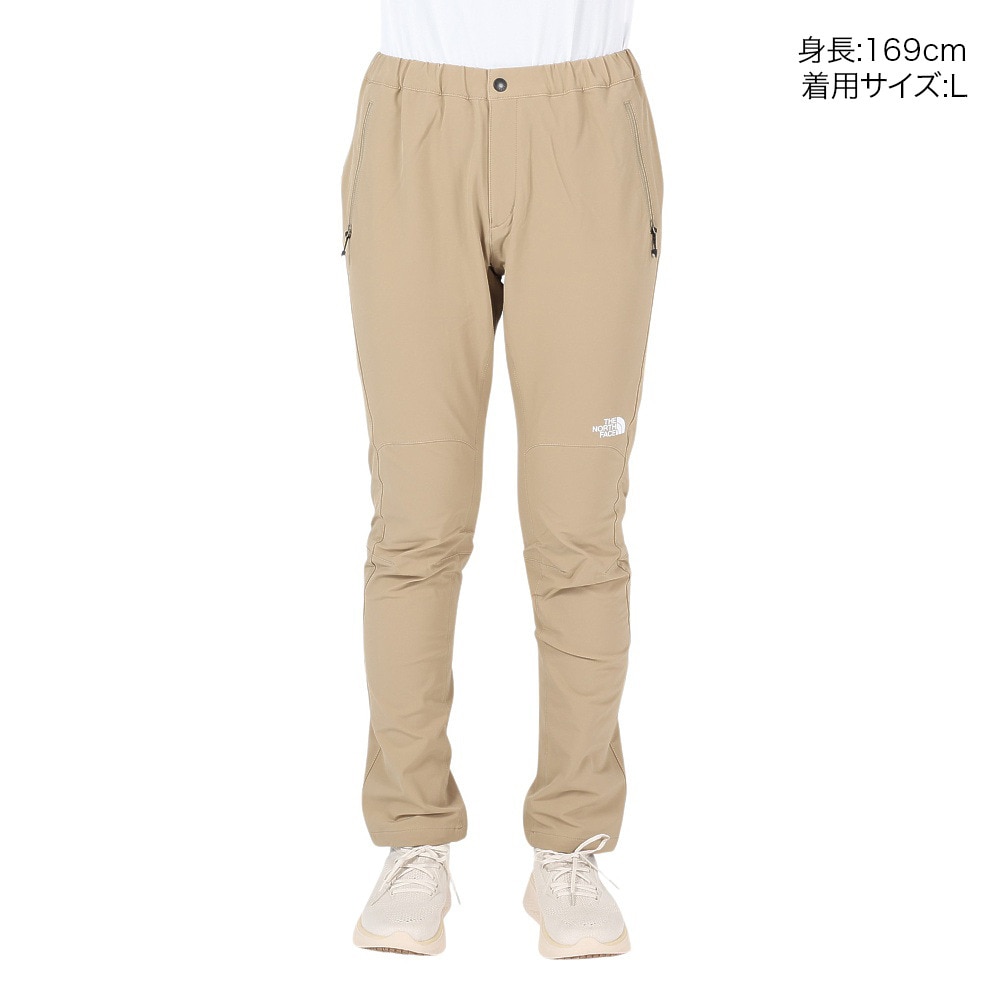 ノースフェイス（THE NORTH FACE）（レディース）パンツ ボトム アルパインライトパンツ NBW32301 KT ベージュ ウエスト調節  ストレッチ 静電ケア