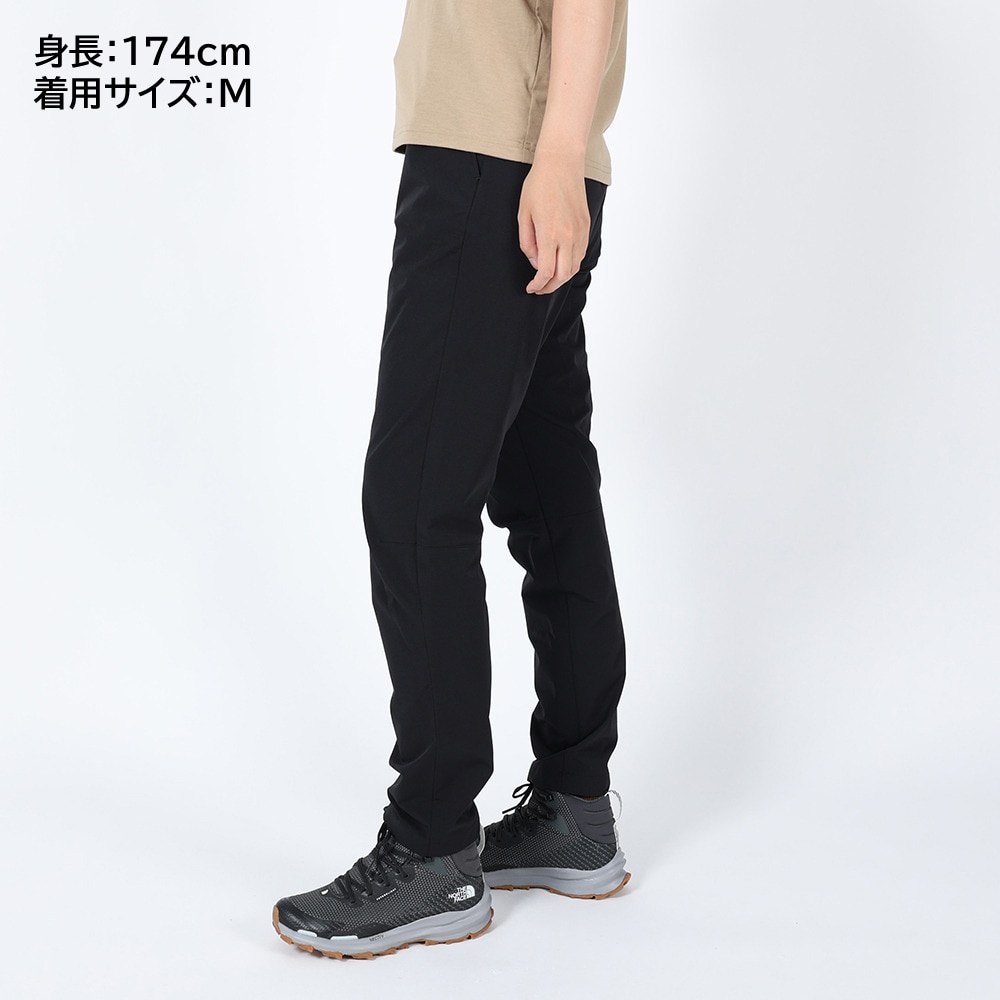ザ・ノース・フェイス（THE NORTH FACE）（レディース）パンツ ボトム リッジライトパンツ NBW32311 K ブラック ウエスト調節 ストレッチ テーパードパンツ 
