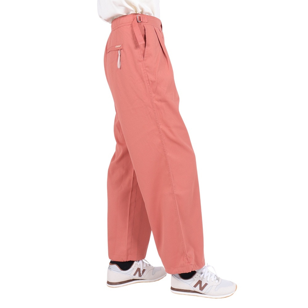 クリフメイヤー（KRIFF MAYER）（レディース）パンツ ボトム ミリタリー ワイドパンツ 2344404LX:45:ORANGE オレンジ カラーパンツ 速乾 軽量