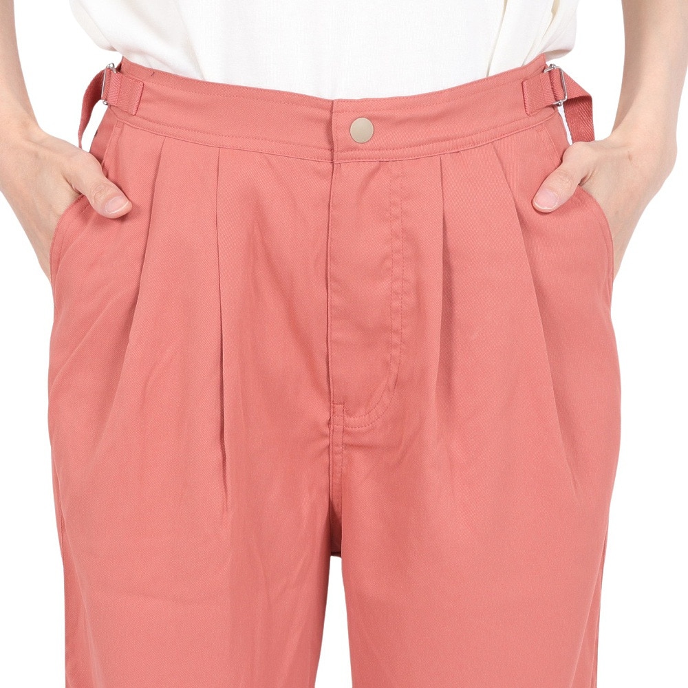 クリフメイヤー（KRIFF MAYER）（レディース）パンツ ボトム ミリタリー ワイドパンツ 2344404LX:45:ORANGE オレンジ カラーパンツ 速乾 軽量