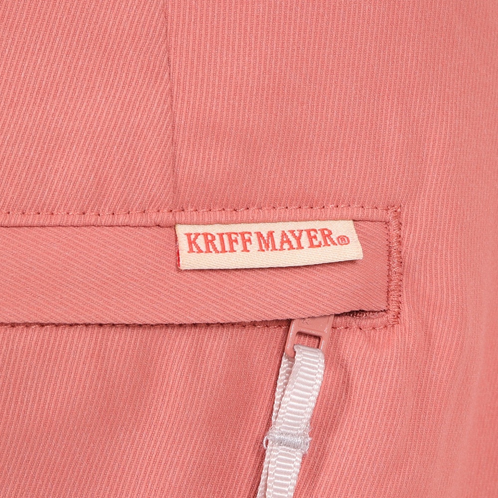 クリフメイヤー（KRIFF MAYER）（レディース）パンツ ボトム ミリタリー ワイドパンツ 2344404LX:45:ORANGE オレンジ カラーパンツ 速乾 軽量