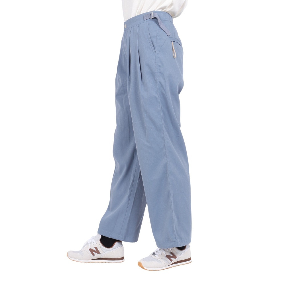クリフメイヤー（KRIFF MAYER）（レディース）パンツ ボトム ミリタリー ワイドパンツ 2344404LX:74:BLUE ブルー カラーパンツ 速乾 軽量
