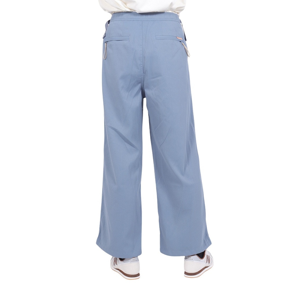 クリフメイヤー（KRIFF MAYER）（レディース）パンツ ボトム ミリタリー ワイドパンツ 2344404LX:74:BLUE ブルー カラーパンツ 速乾 軽量