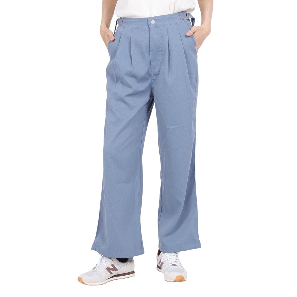 クリフメイヤー（KRIFF MAYER）（レディース）パンツ ボトム ミリタリー ワイドパンツ 2344404LX:74:BLUE ブルー カラーパンツ 速乾 軽量