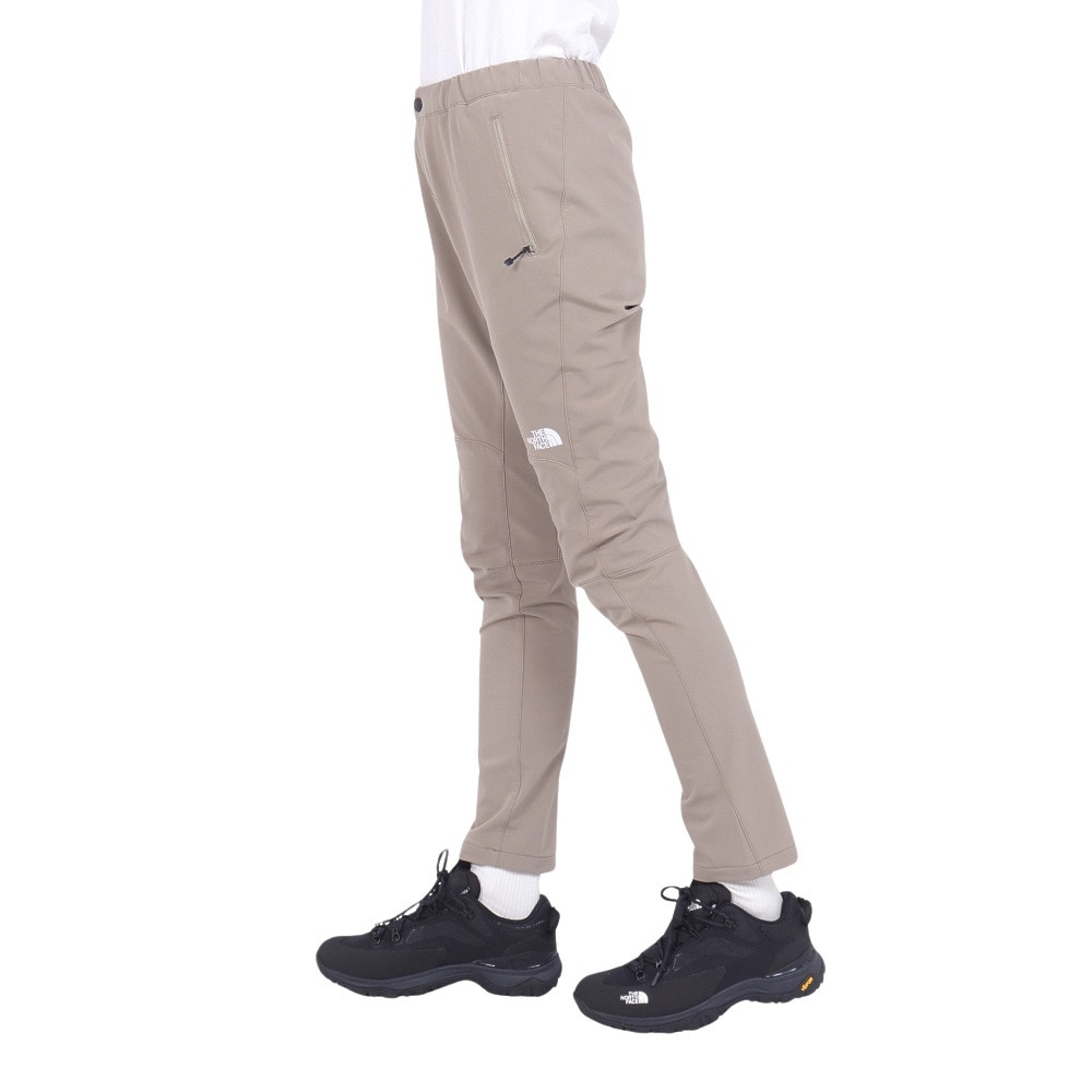 ザ・ノース・フェイス（THE NORTH FACE）（レディース）パンツ ボトム ストレッチ アルパインライトパンツ NBW32402 CR ベージュ テーパードパンツ