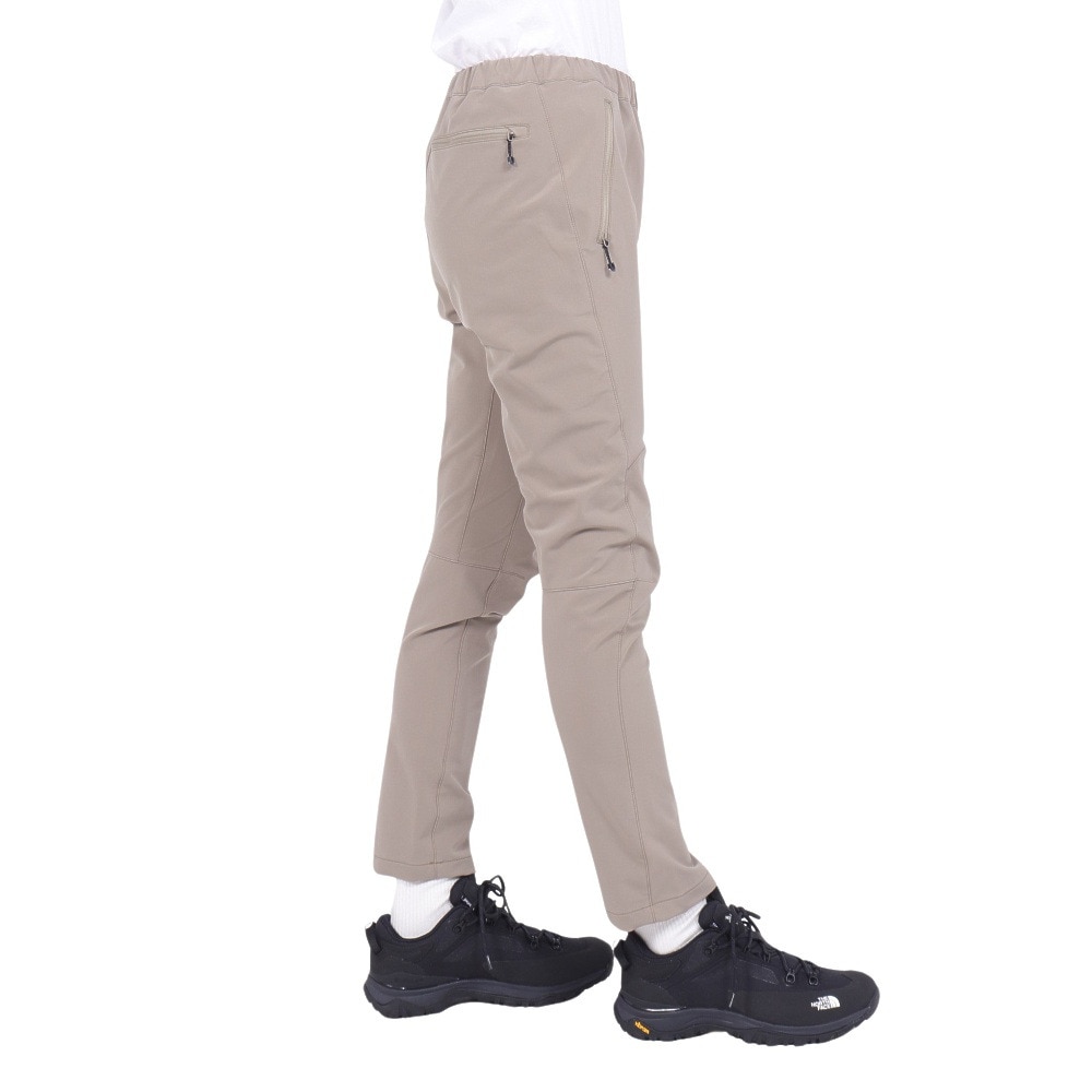ザ・ノース・フェイス（THE NORTH FACE）（レディース）パンツ ボトム ストレッチ アルパインライトパンツ NBW32402 CR ベージュ テーパードパンツ