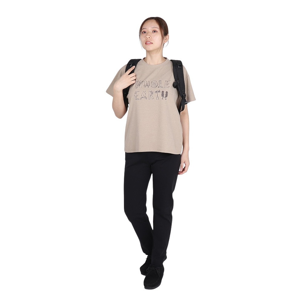 ホールアース（Whole Earth）（レディース）ボトム アクティブスリムパンツ WE2TDZ52 BLK