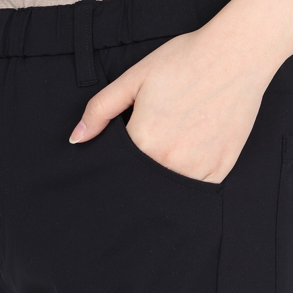 ホールアース（Whole Earth）（レディース）ボトム アクティブスリムパンツ WE2TDZ52 BLK