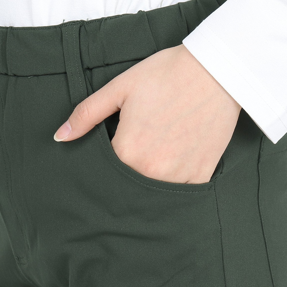 ホールアース（Whole Earth）（レディース）ボトム アクティブスリムパンツ WE2TDZ52 KHK