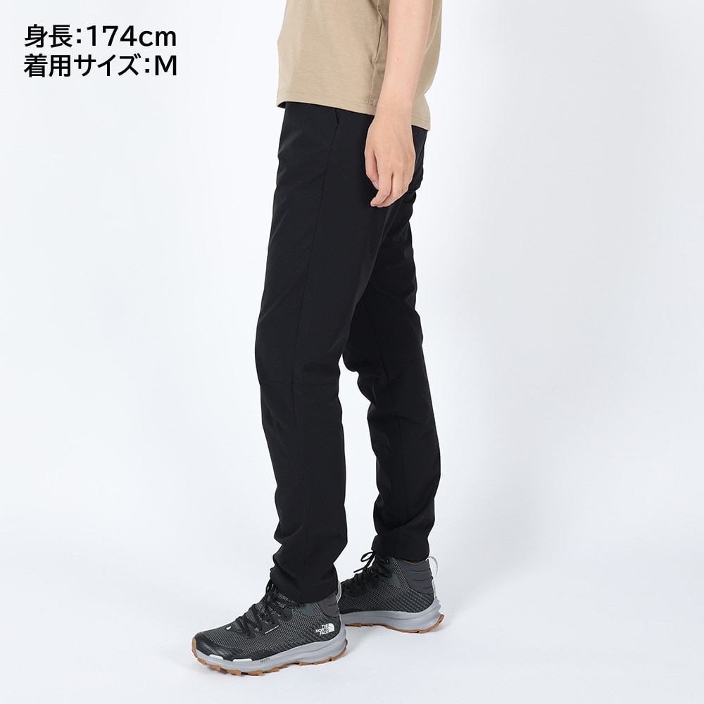 ザ・ノース・フェイス（THE NORTH FACE）（レディース）パンツ ボトム リッジライトパンツ NBW32311 K ブラック ウエスト調節 ストレッチ テーパードパンツ 