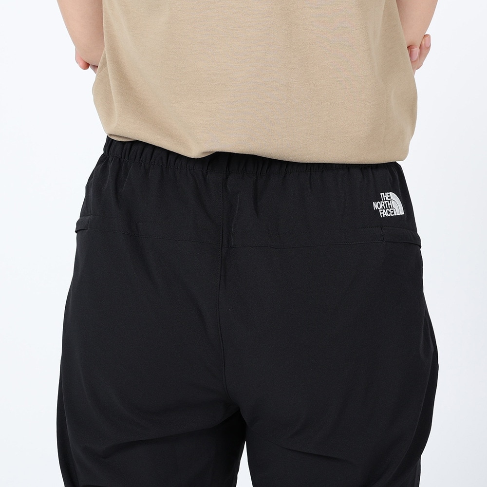 ザ・ノース・フェイス（THE NORTH FACE）（レディース）パンツ ボトム リッジライトパンツ NBW32311 K ブラック ウエスト調節 ストレッチ テーパードパンツ 