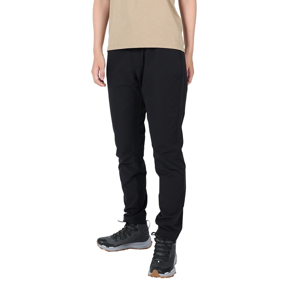 ザ・ノース・フェイス（THE NORTH FACE）（レディース）パンツ ボトム リッジライトパンツ NBW32311 K ブラック ウエスト調節 ストレッチ テーパードパンツ 
