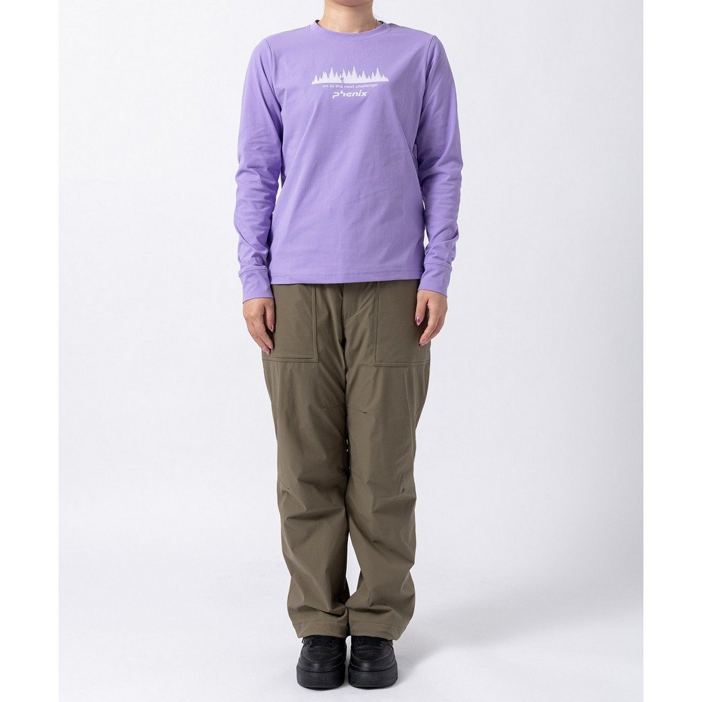 フェニックス（PHENIX）（レディース）ボトム トリニティーパンツ ワイドスタンダード POW25PA72KHAKI