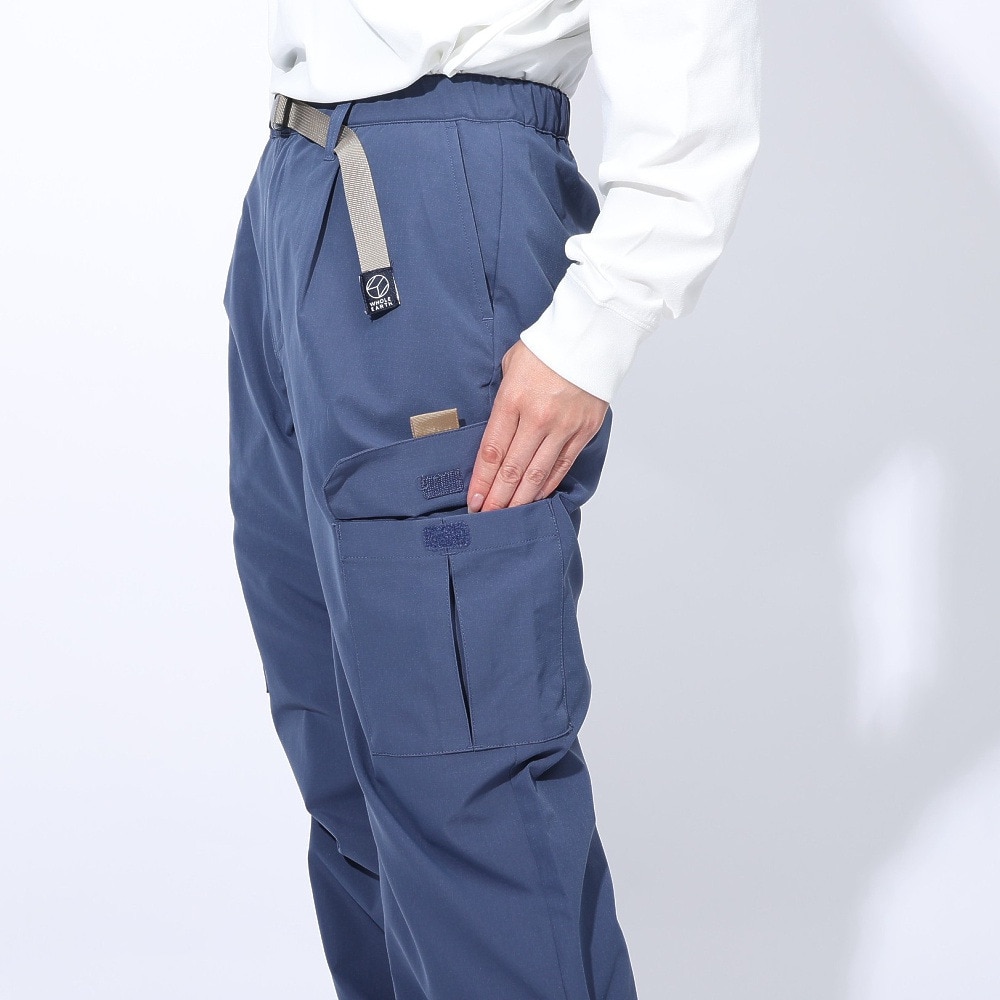 ホールアース（Whole Earth）（レディース）カーゴ ロングパンツ ボトム WE2SDZ39 BLU