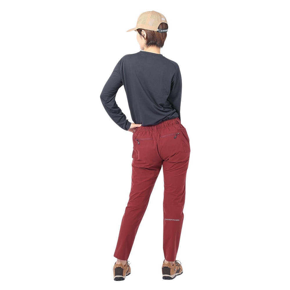ロジャーエーガー（ROGEREGGER）（レディース）撥水 4Way ストレッチ テーパード パンツ RE23SVT5620029RED レッド