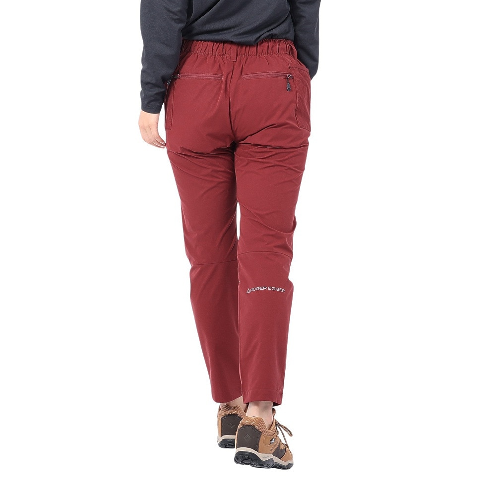 ロジャーエーガー（ROGEREGGER）（レディース）撥水 4Way ストレッチ テーパード パンツ RE23SVT5620029RED レッド