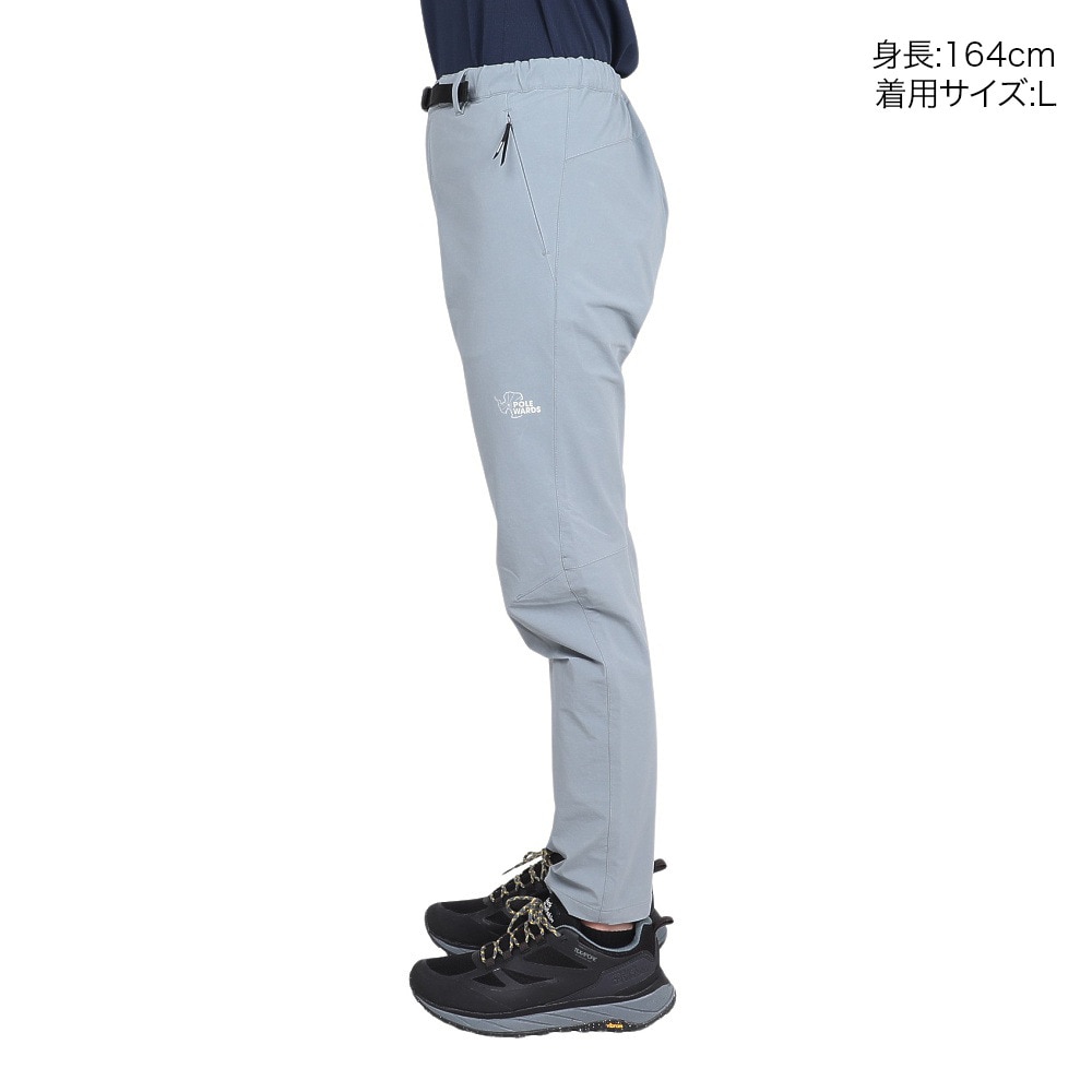 POLEWARDS（レディース）パンツ ボトム CORDURA ライト トレッキング パンツ PW2RHD14 LGRY グレー ストレッチ 耐久性