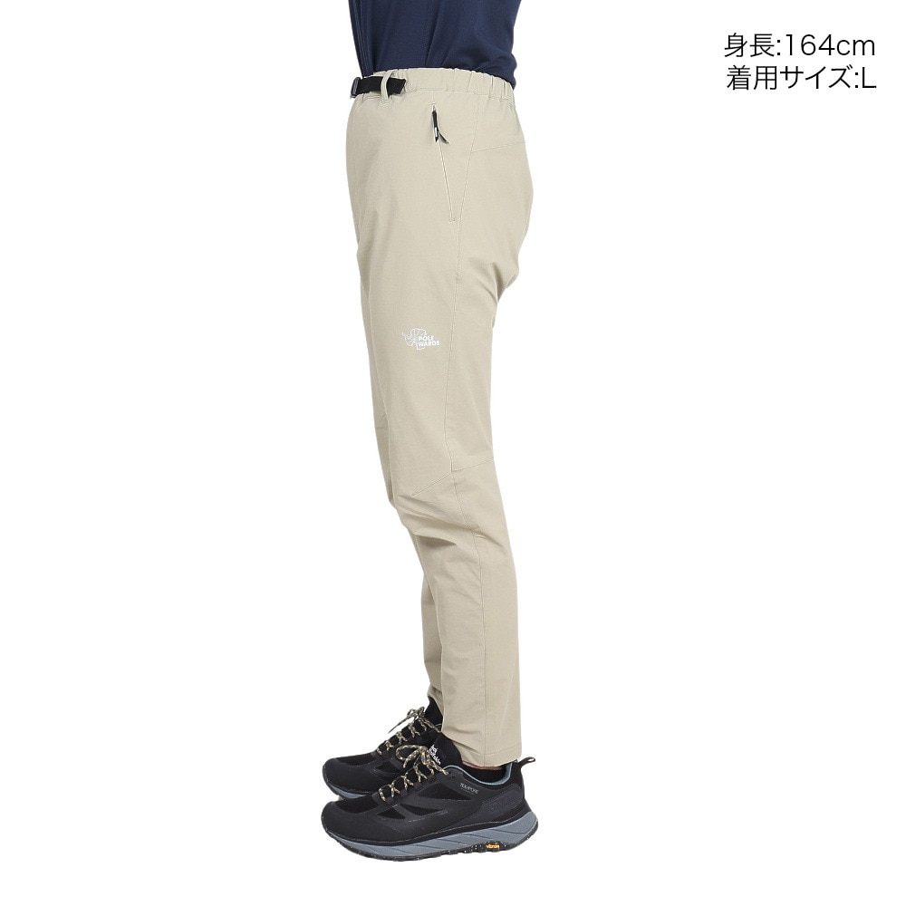 POLEWARDS（レディース）パンツ ボトム CORDURA ライト トレッキング パンツ PW2RHD14 LTAN ベージュ ストレッチ 耐久性
