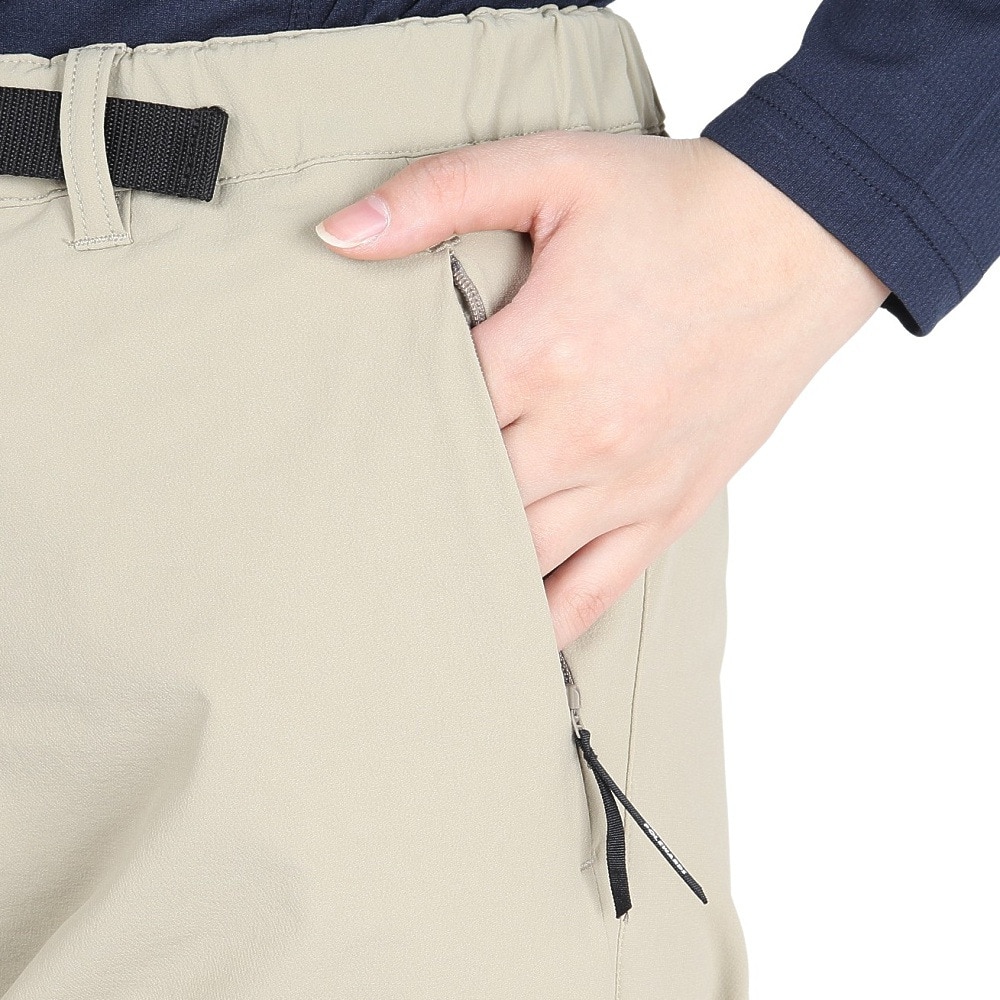 POLEWARDS（レディース）パンツ ボトム CORDURA ライト トレッキング パンツ PW2RHD14 LTAN ベージュ ストレッチ 耐久性