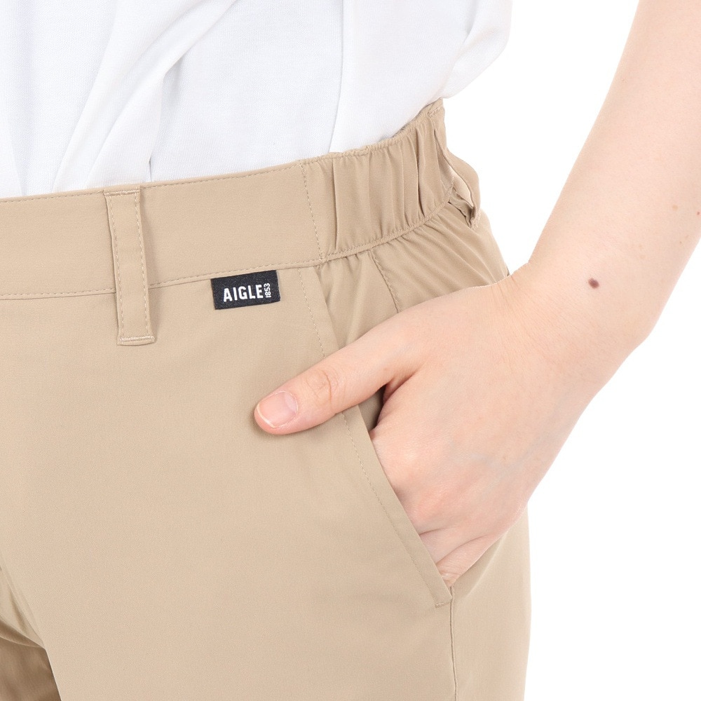エーグル（AIGLE）（レディース）ボトム 速乾ストレッチ スリム クロップ パンツ ZHFAT70-002