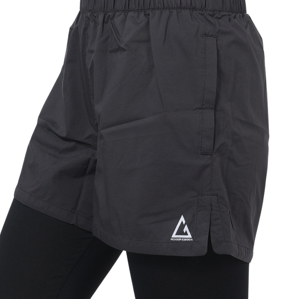 ロジャーエーガー（ROGEREGGER）（レディース）ハーフパンツ EPIC エピック ショートパンツ RE2STN562023BLK ブラック ショーパン コンパクト