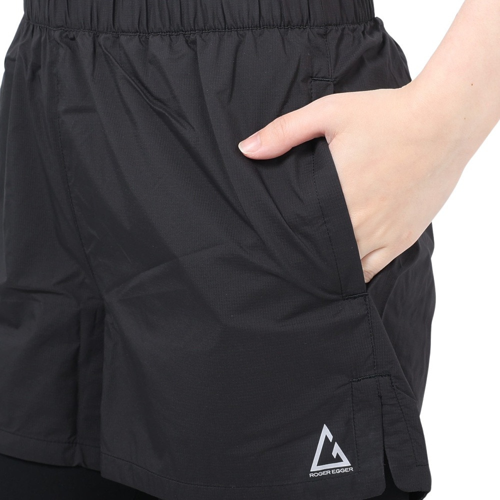 ロジャーエーガー（ROGEREGGER）（レディース）ハーフパンツ EPIC エピック ショートパンツ RE2STN562023BLK ブラック ショーパン コンパクト