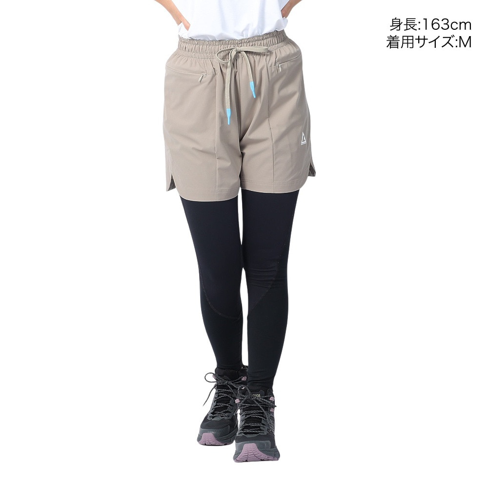 ロジャーエーガー（ROGEREGGER）（レディース）ショートパンツ ハイクショーツ RE23SVT5620030BEG ベージュ