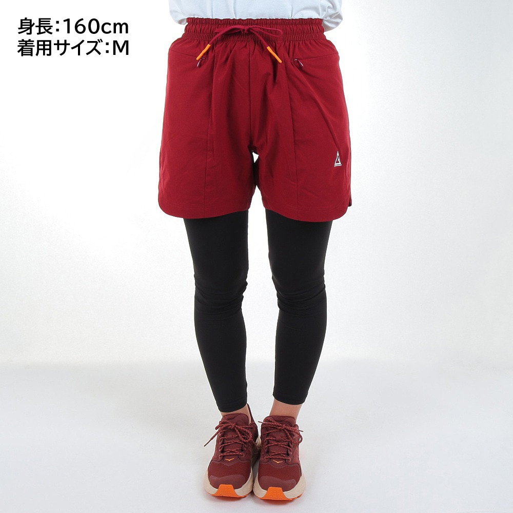 ロジャーエーガー（ROGEREGGER）（レディース）ショートパンツ ハイクショーツ RE23SVT5620030RED レッド
