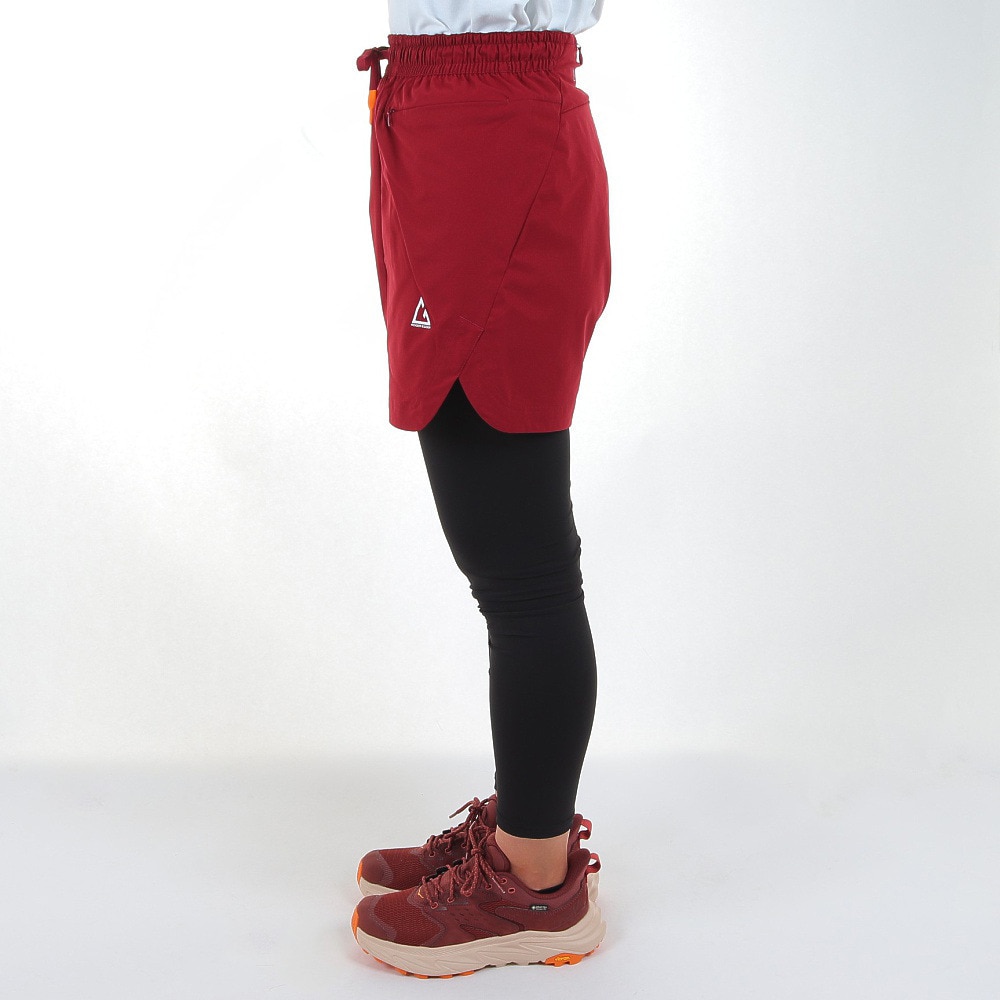 ロジャーエーガー（ROGEREGGER）（レディース）ショートパンツ ハイクショーツ RE23SVT5620030RED レッド