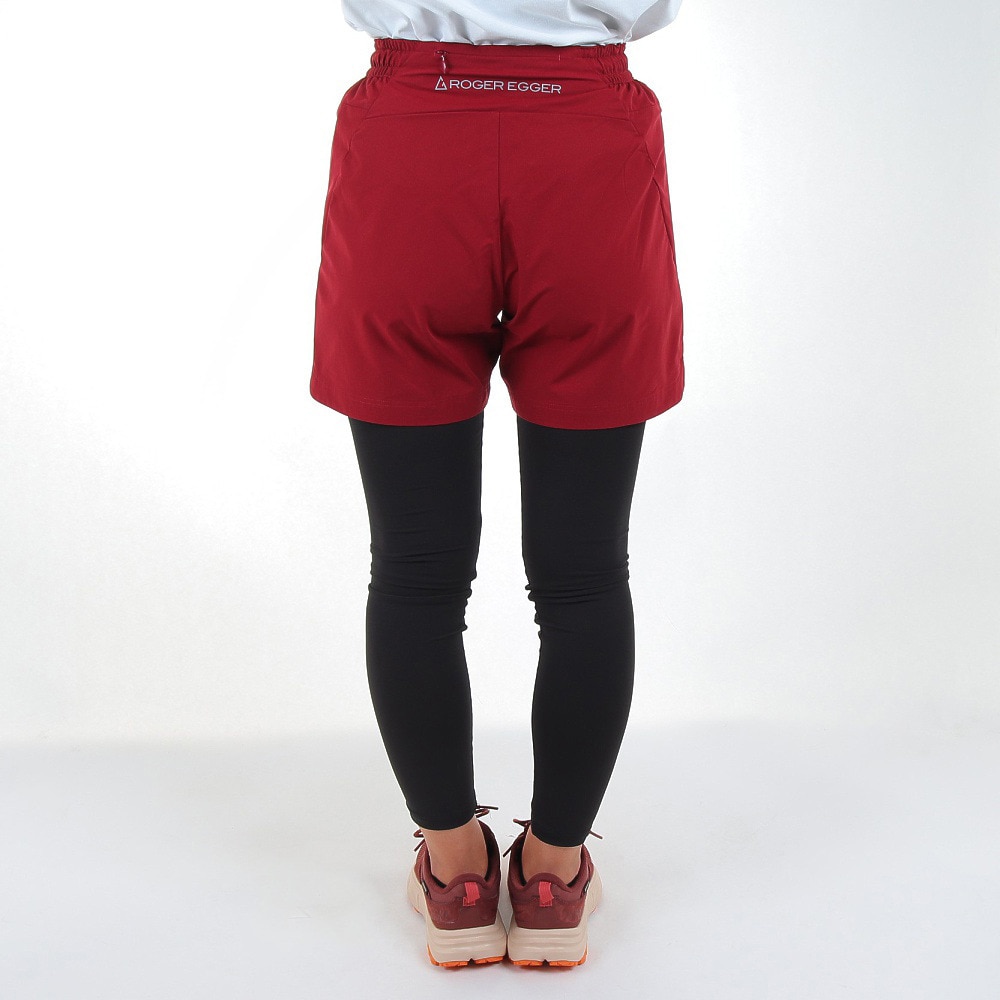 ロジャーエーガー（ROGEREGGER）（レディース）ショートパンツ ハイクショーツ RE23SVT5620030RED レッド