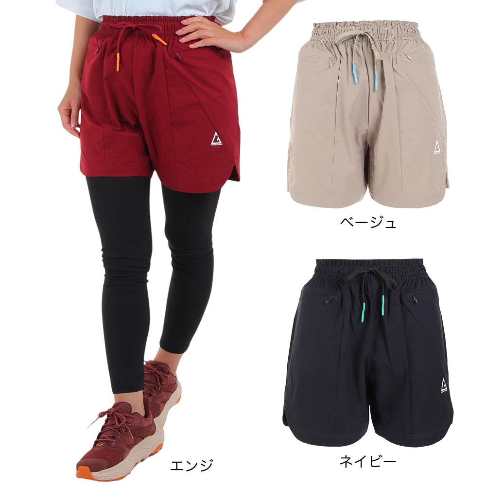 ロジャーエーガー（ROGEREGGER）（レディース）ショートパンツ ハイクショーツ RE23SVT5620030BEG ベージュ