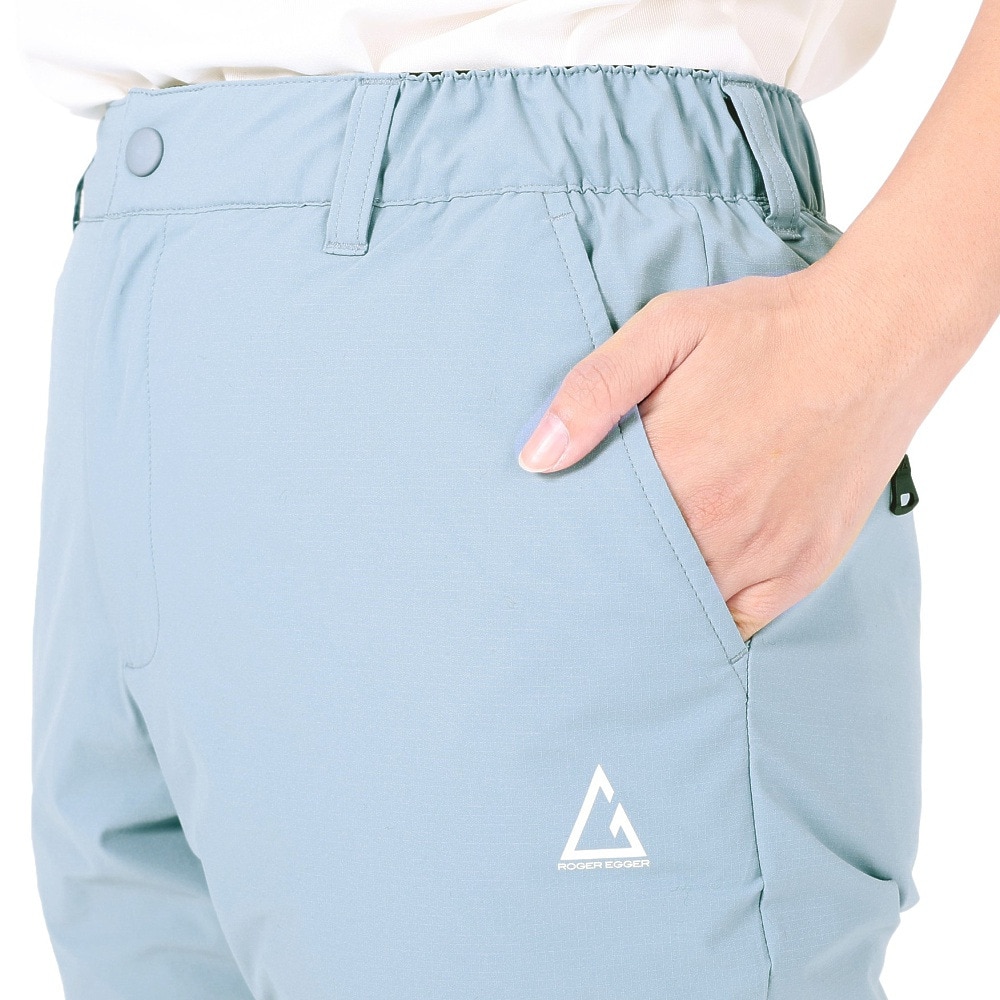 ロジャーエーガー（ROGEREGGER）（レディース）ボトム Octa パンツ RE23FVT5620010 L.BLU ライトブルー