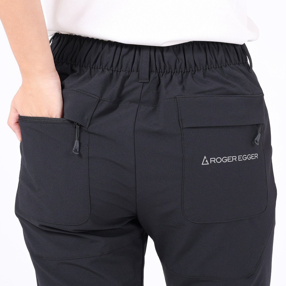 ロジャーエーガー（ROGEREGGER）（レディース）パンツ ボトム HIKE裏起毛パンツ RE23FVT5620012 BLK ブラック