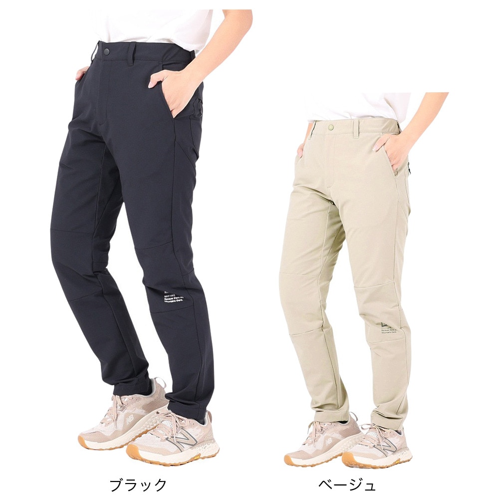 ロジャーエーガー（ROGEREGGER）（レディース）パンツ ボトム HIKE裏起毛パンツ RE23FVT5620012 BLK ブラック