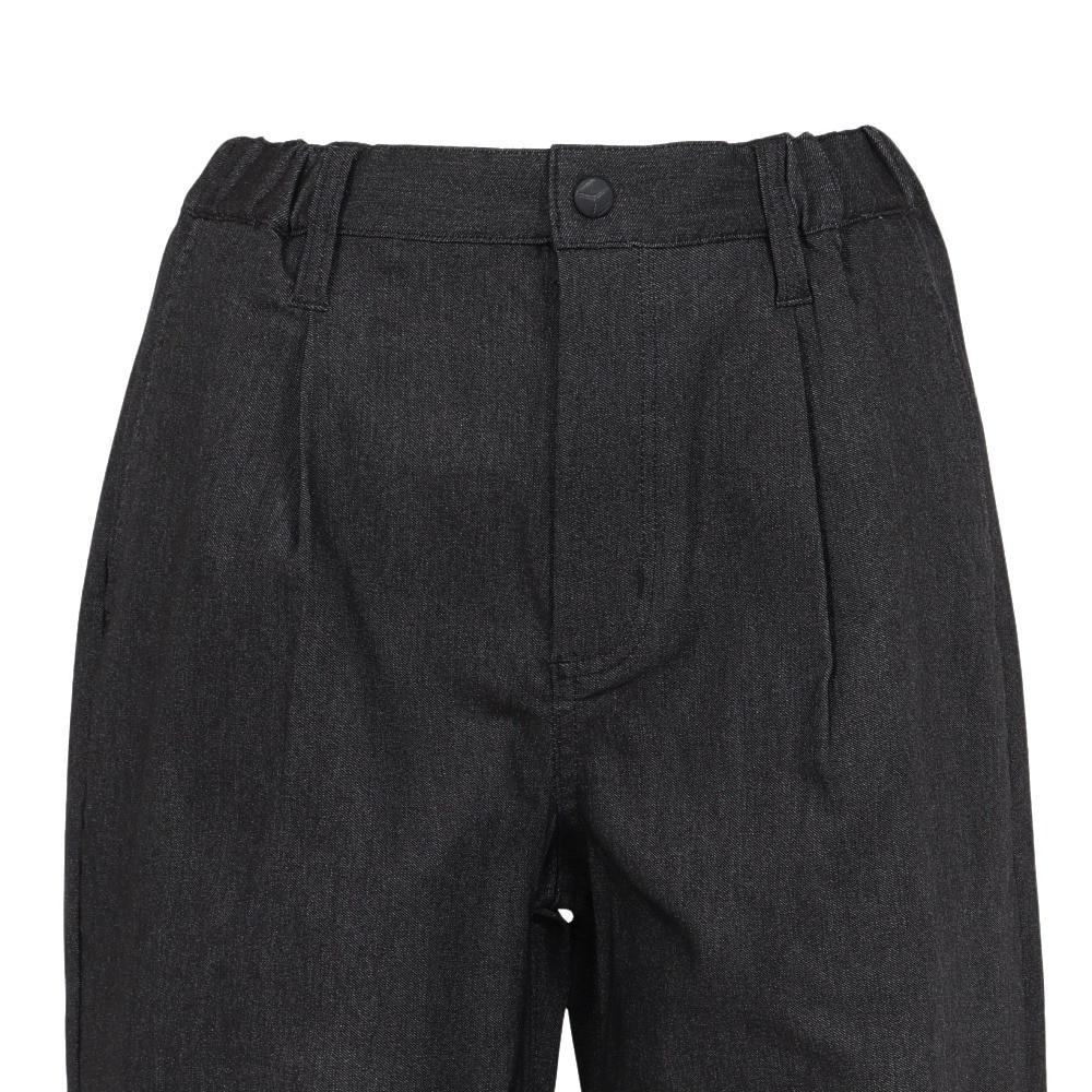 ホールアース(Whole Earth)ワイドパンツ WE2UDZ74 BLK(Lady’s) ホールアース（Whole Earth）（レディース）ワイドパンツ WE2UDZ74 BLK