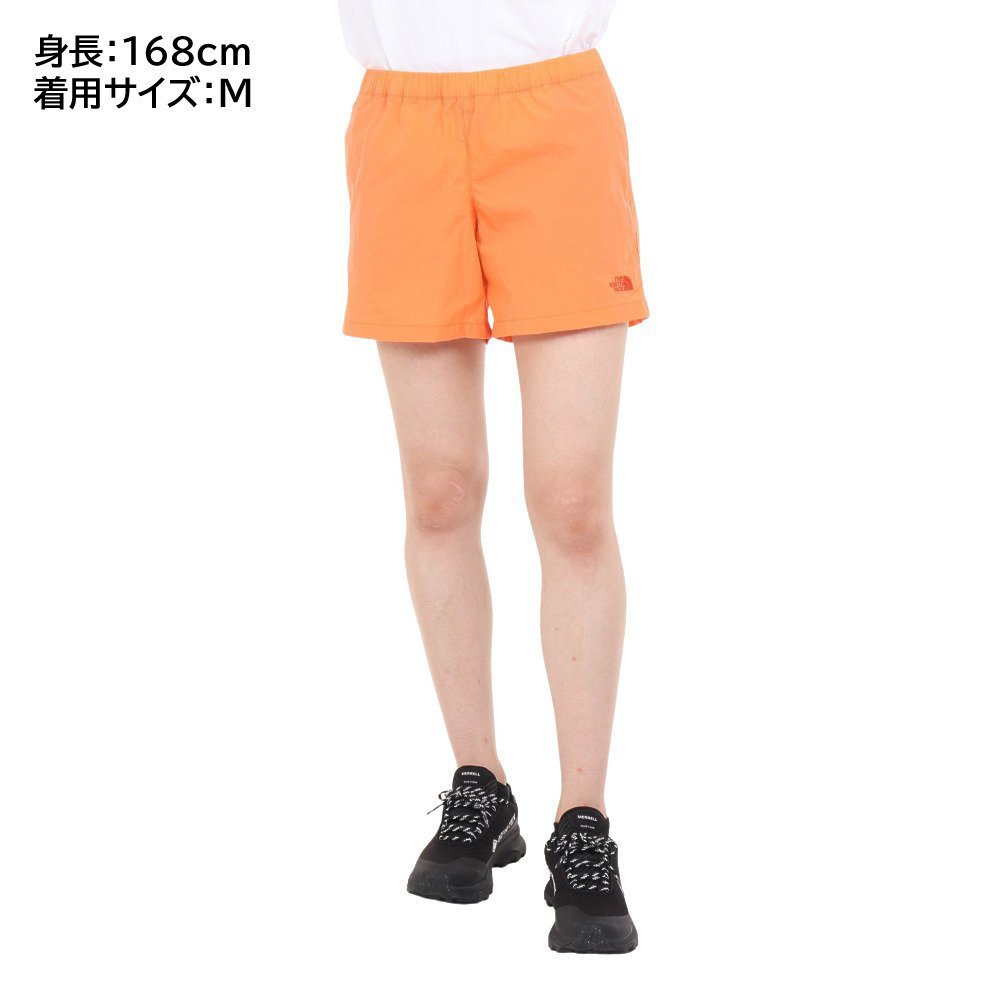 H BEAUTY&YOUTH デニム バギー ショートパンツ 【M】オレンジ ザ・ノース・フェイス（THE NORTH FACE）（レディース）ショートパンツ